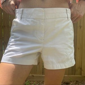 J Crew white shorts